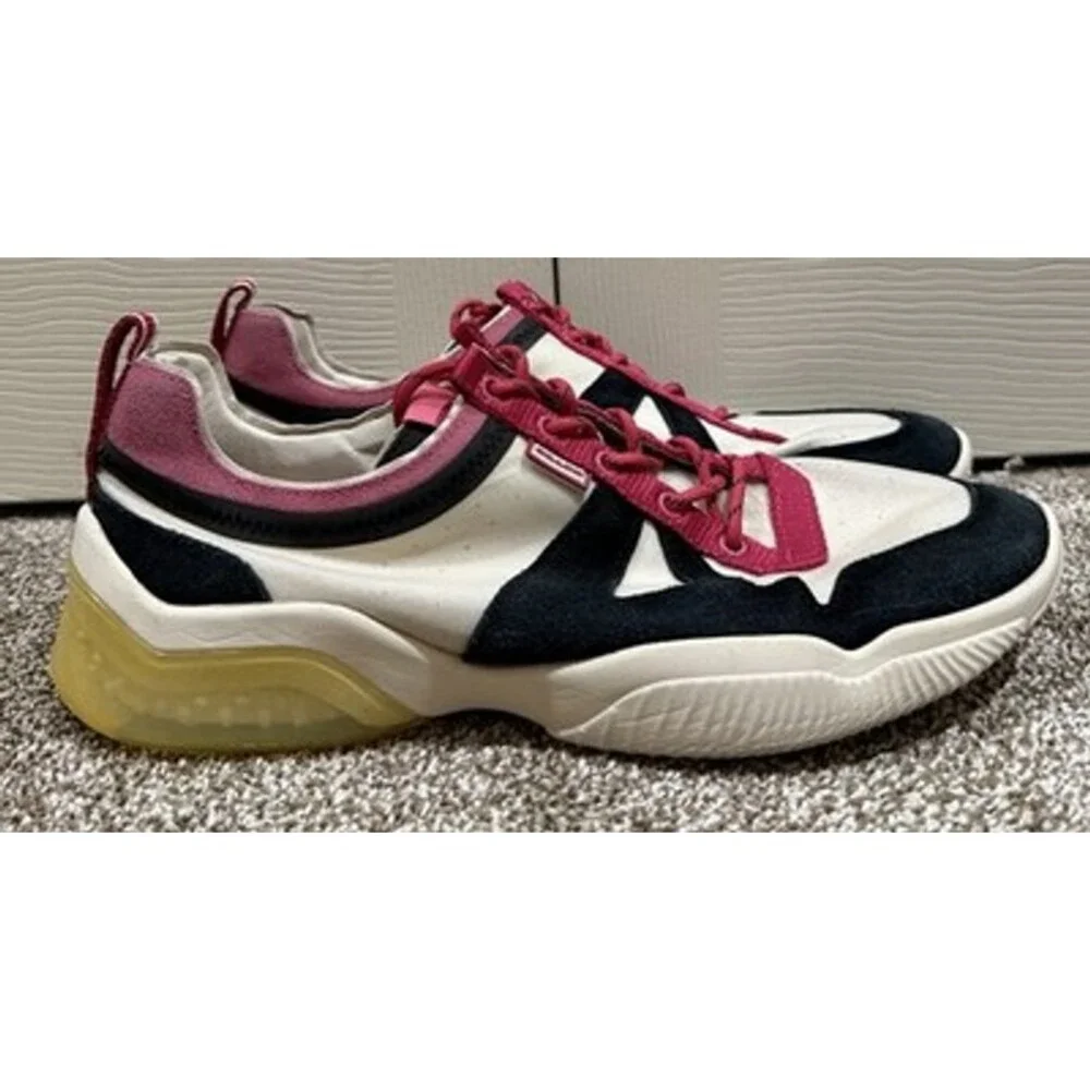 COACH Women’s Low-Top Sneakers/ Size 11 White Pink Black